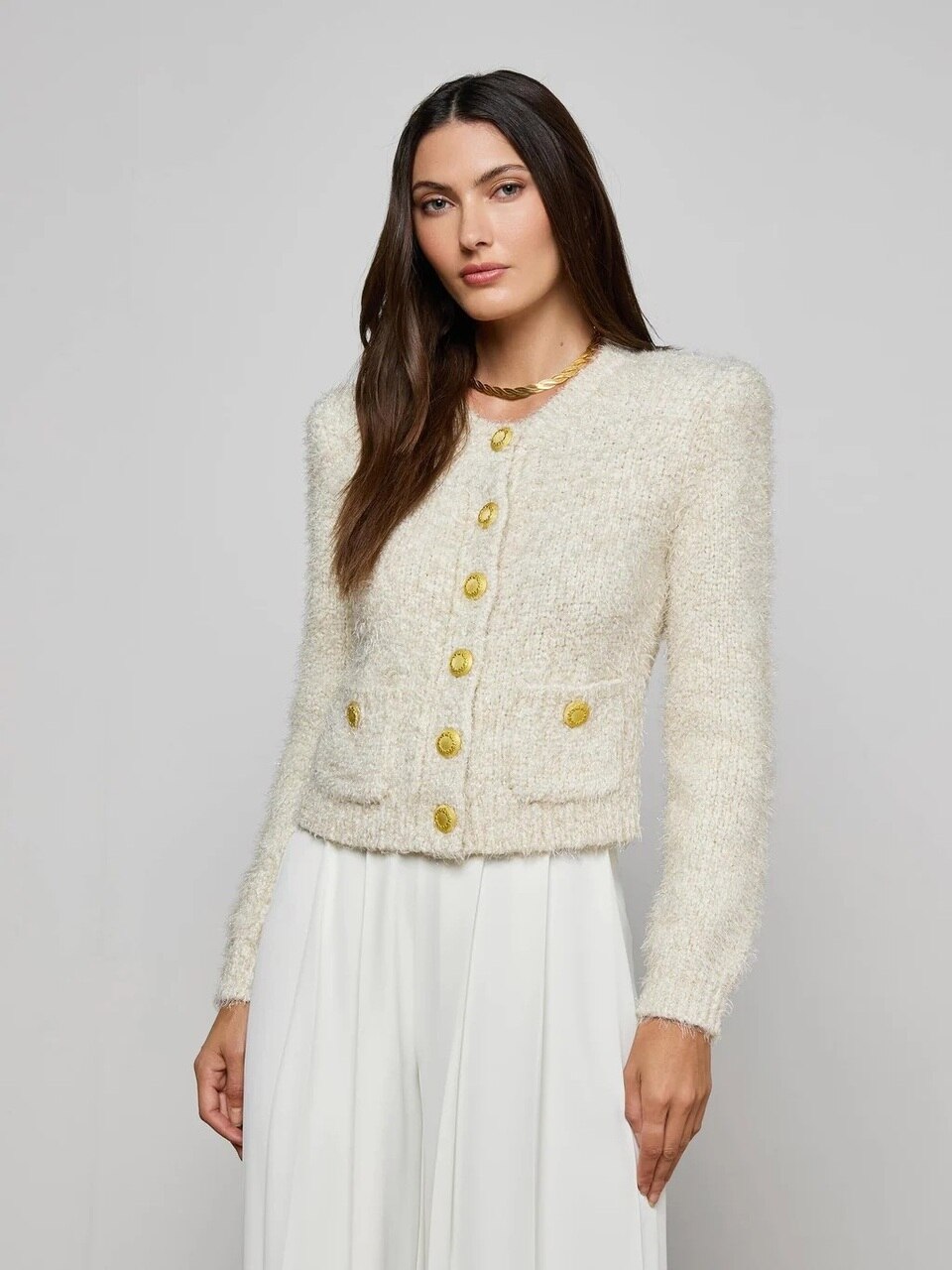 Una Knit Cardigan 80045FZY IGLX
