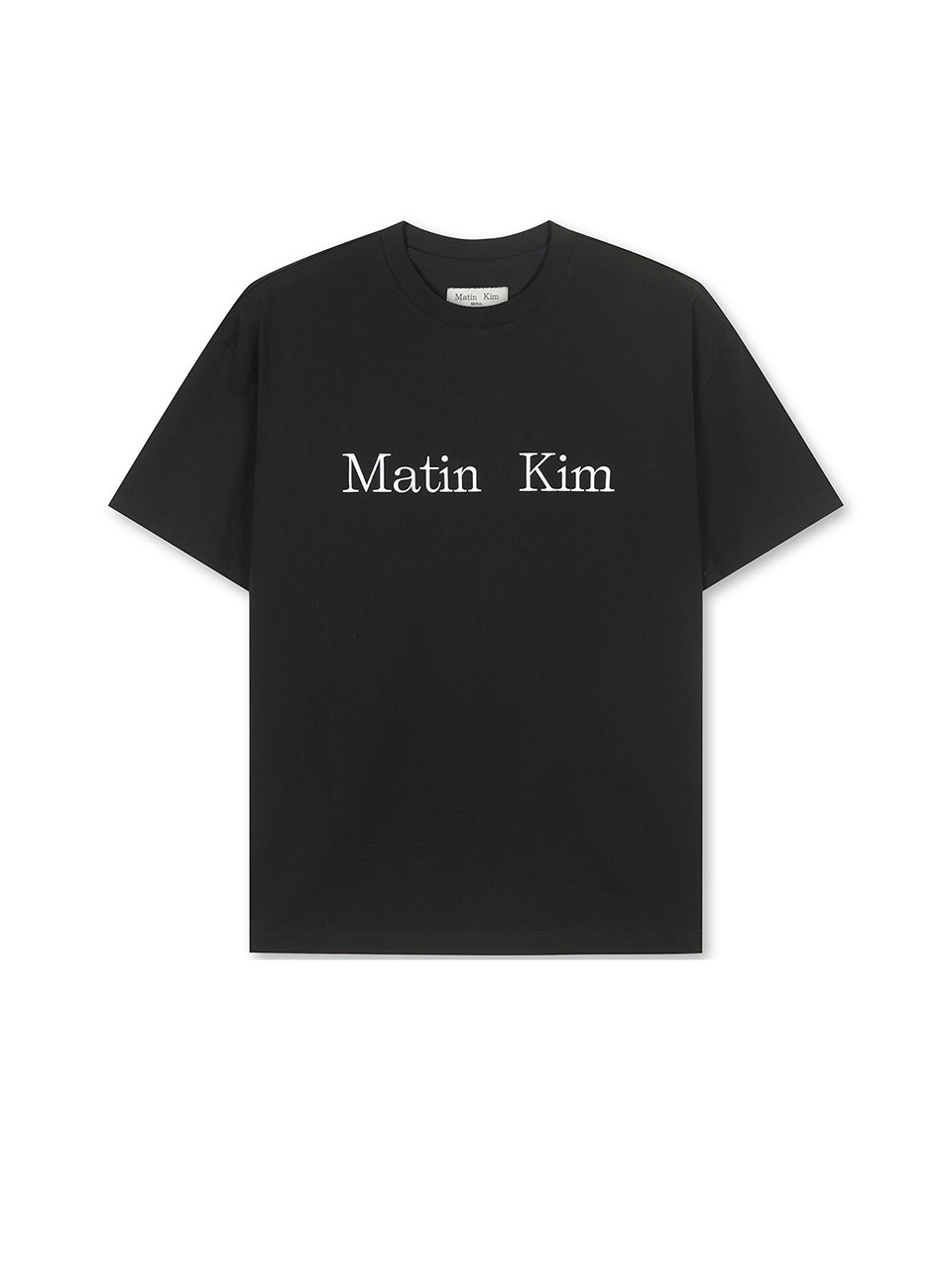 MATIN KIM LOGO TOP IN Черный