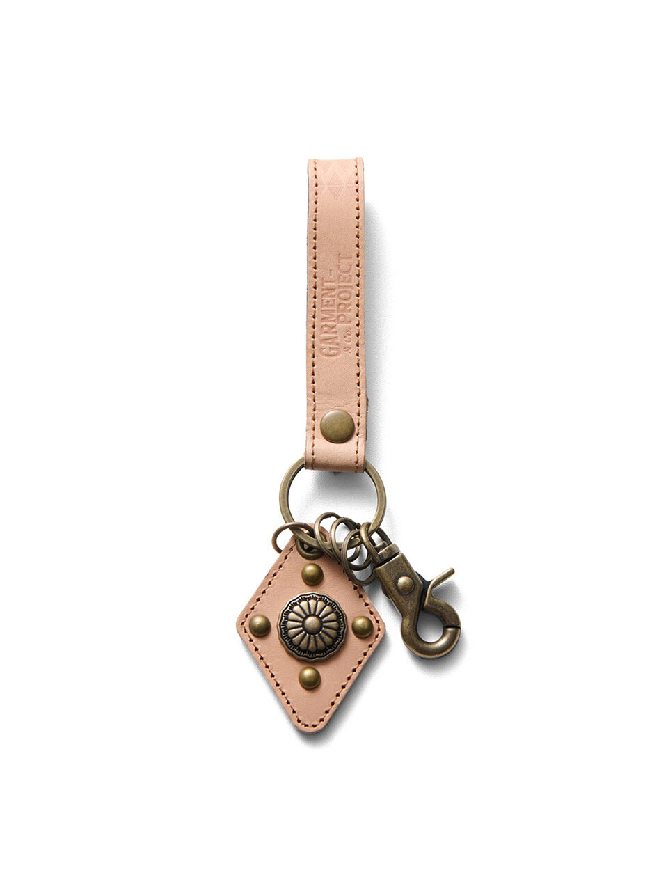 Carving Leather keychain Vegetable