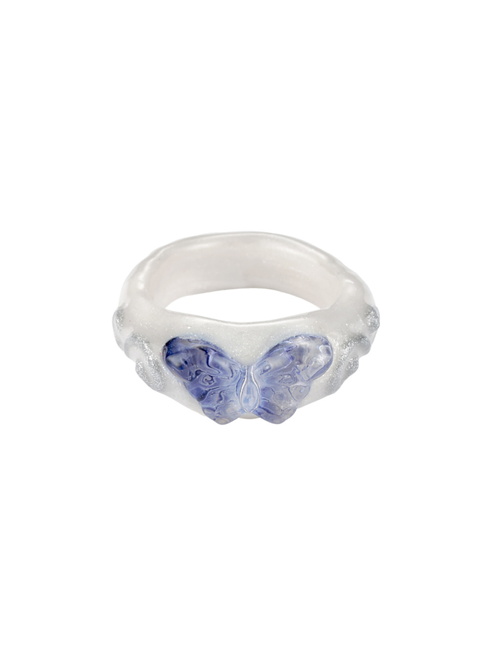 serene ring-white