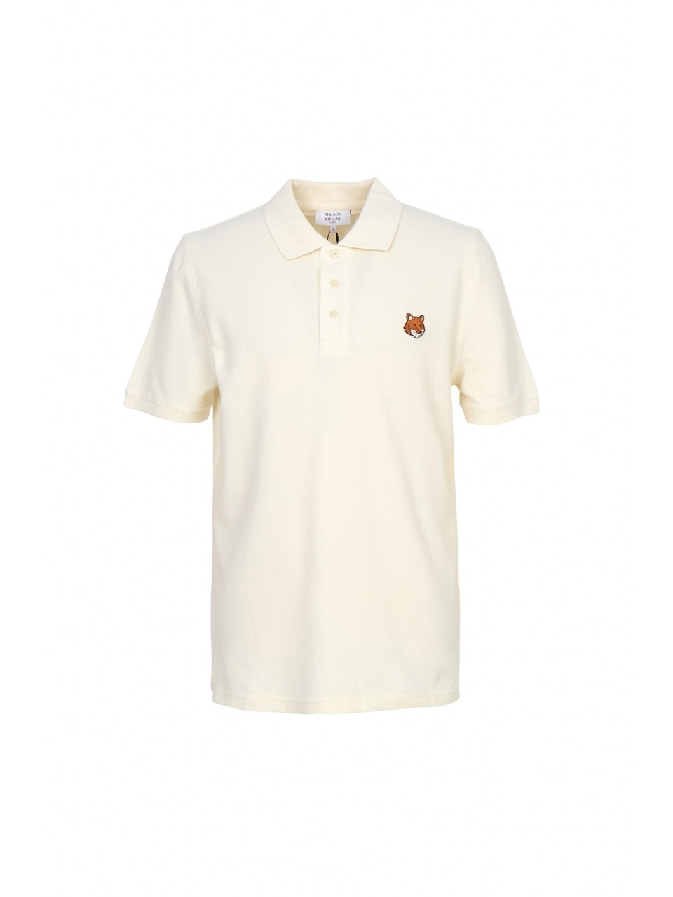 Мужское поло MAISON KITSUNE Fox Head PM00209KP0002 0063