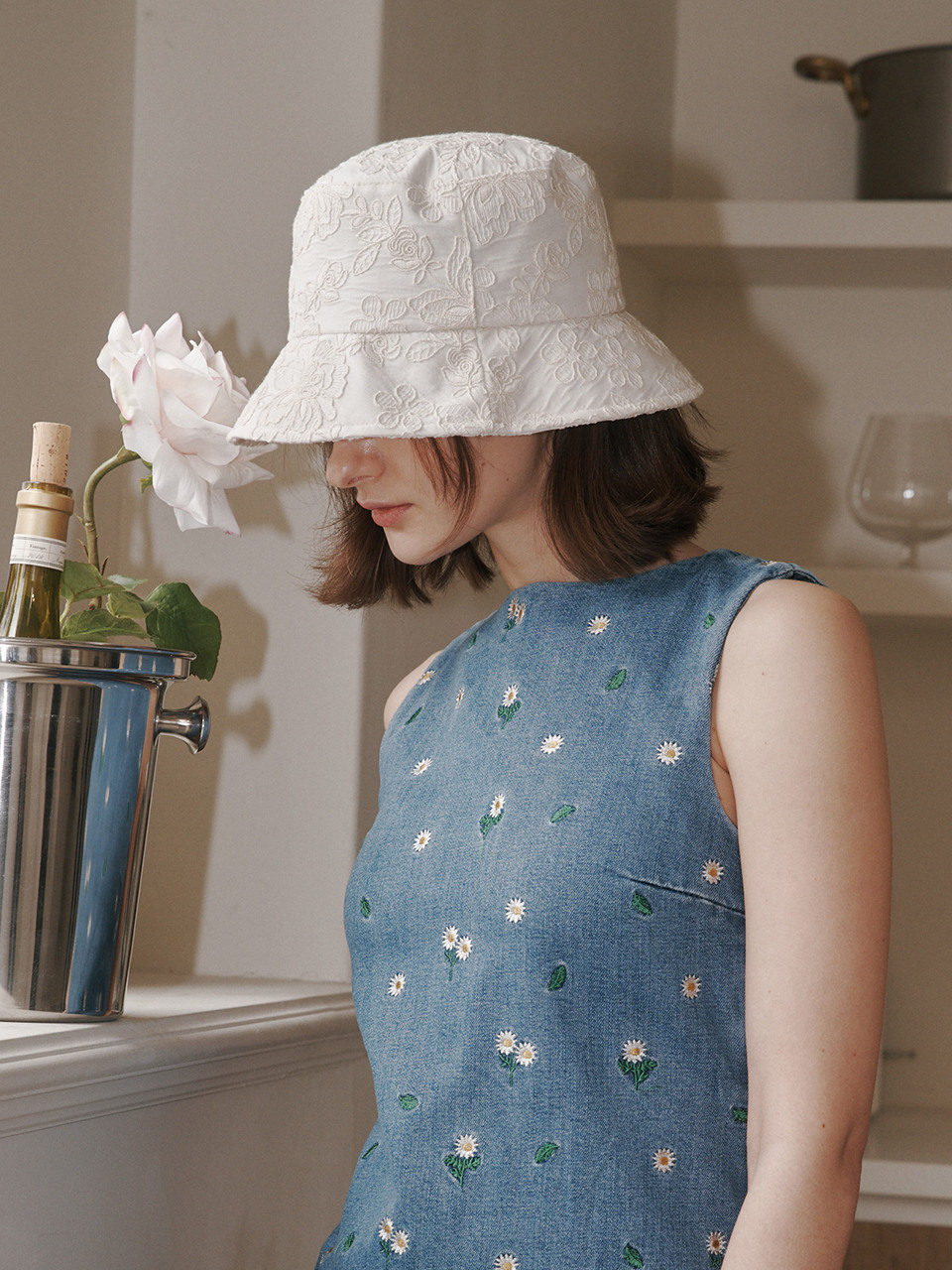 Clover Lace Bucket Hat
