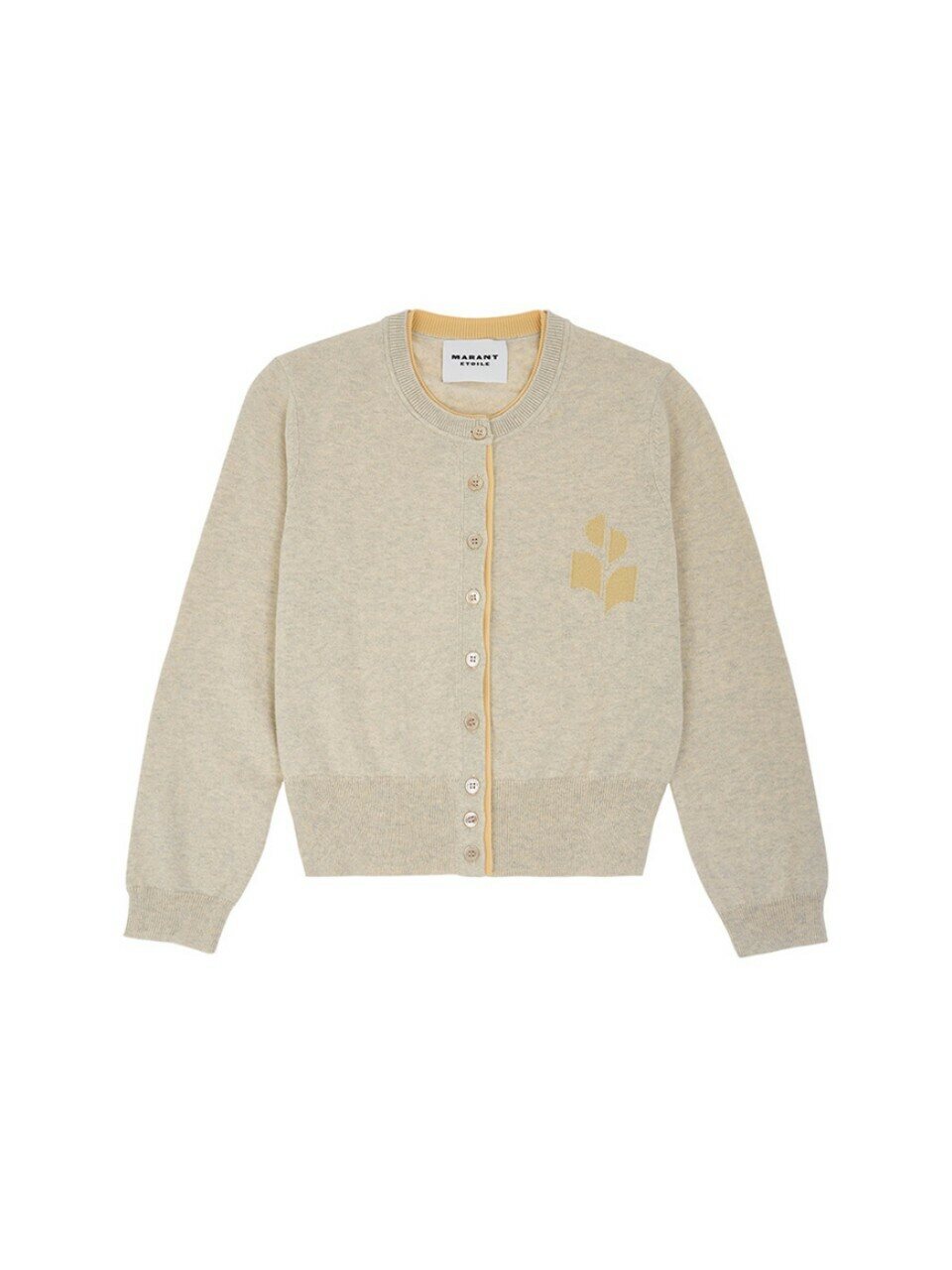 [ISABEL MARANT] Женский кардиган Rona с логотипом CA0163FA D1L16E LGLY