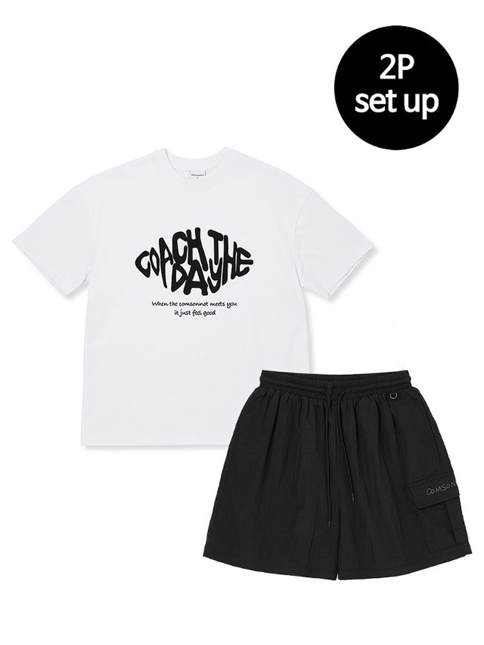 Unbal Cargo Half Set-Up(черный) CSOs-013 [Unisex]