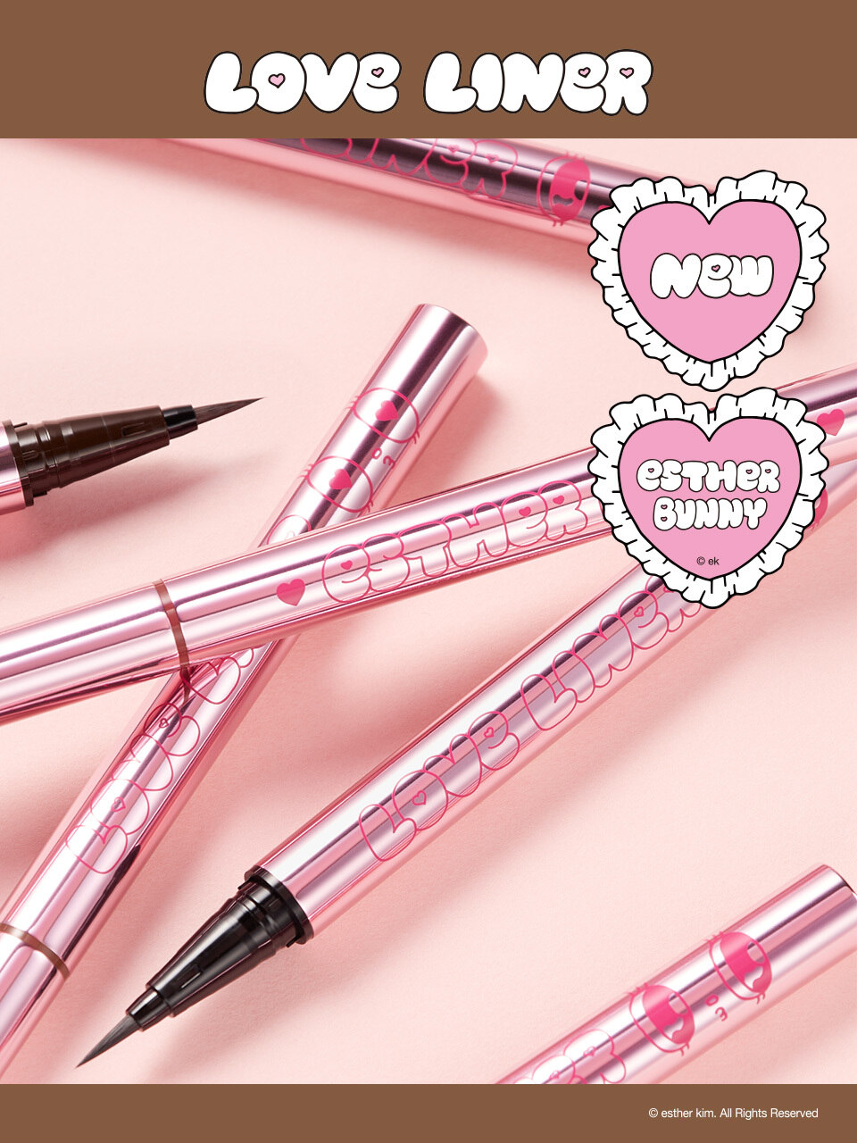 Жидкая подводка Love Liner R5 (коллаб с Esther Bunny)