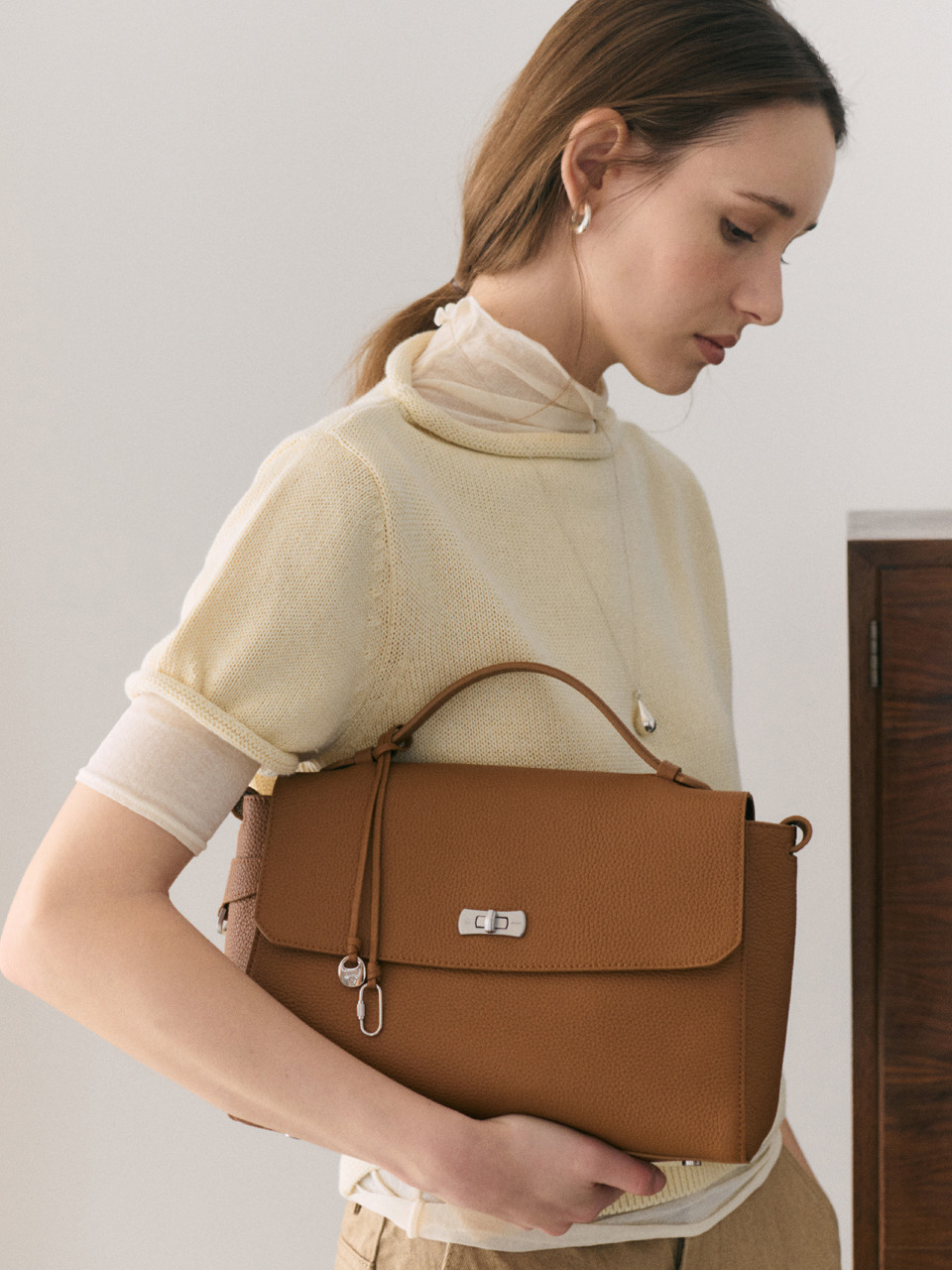 Sally Satchel Bag_3Colors