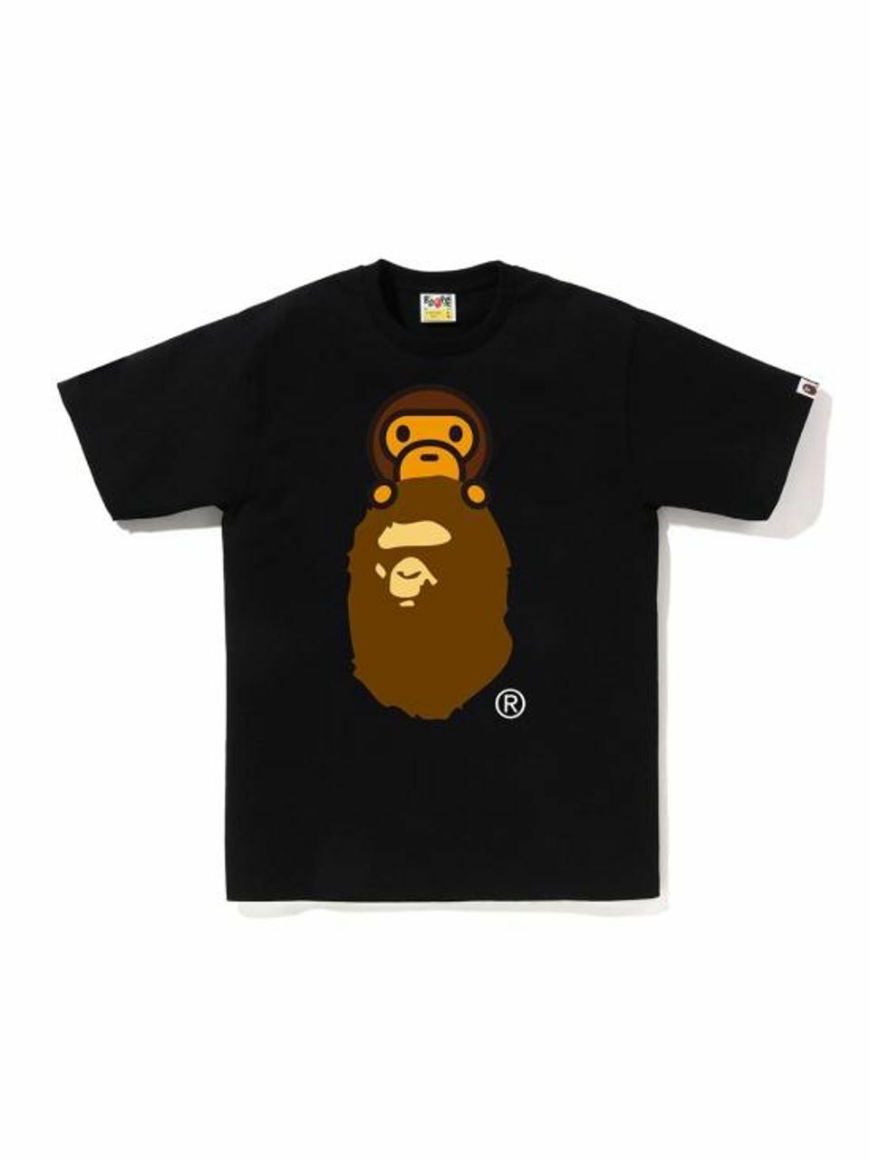 Футболка BAPE 002TEM301002MBLK BLACK DOM