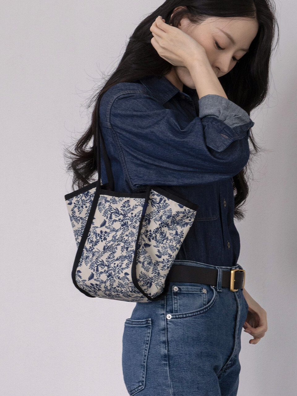 Экосумка-шопер Flower Leopard V2 Small