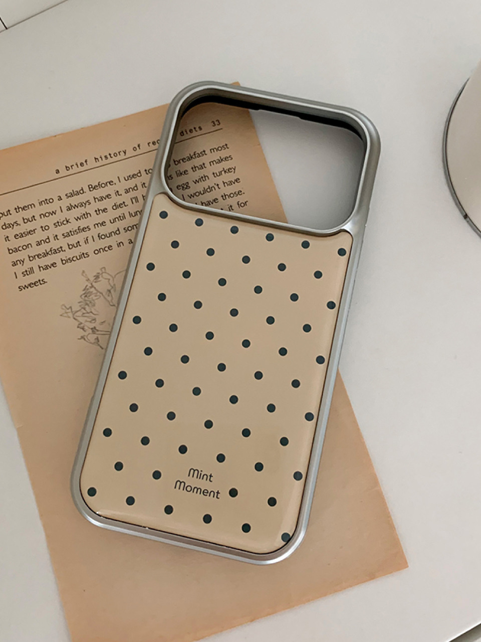 Чехол Dot Yellow epoxy для iPhone/Galaxy [+magsafe]