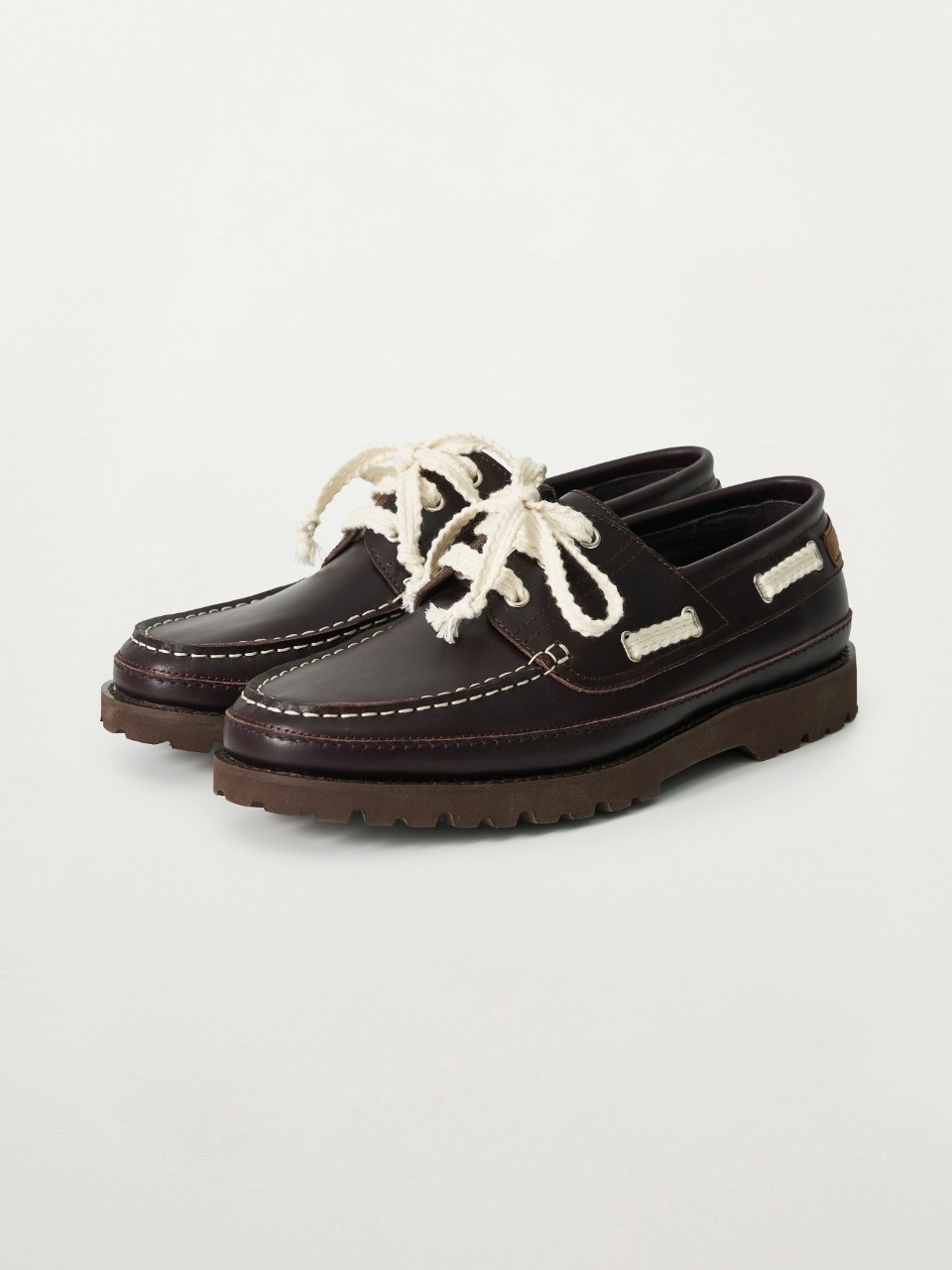 Кожаные лоферы Regatta Boat_Dark Brown