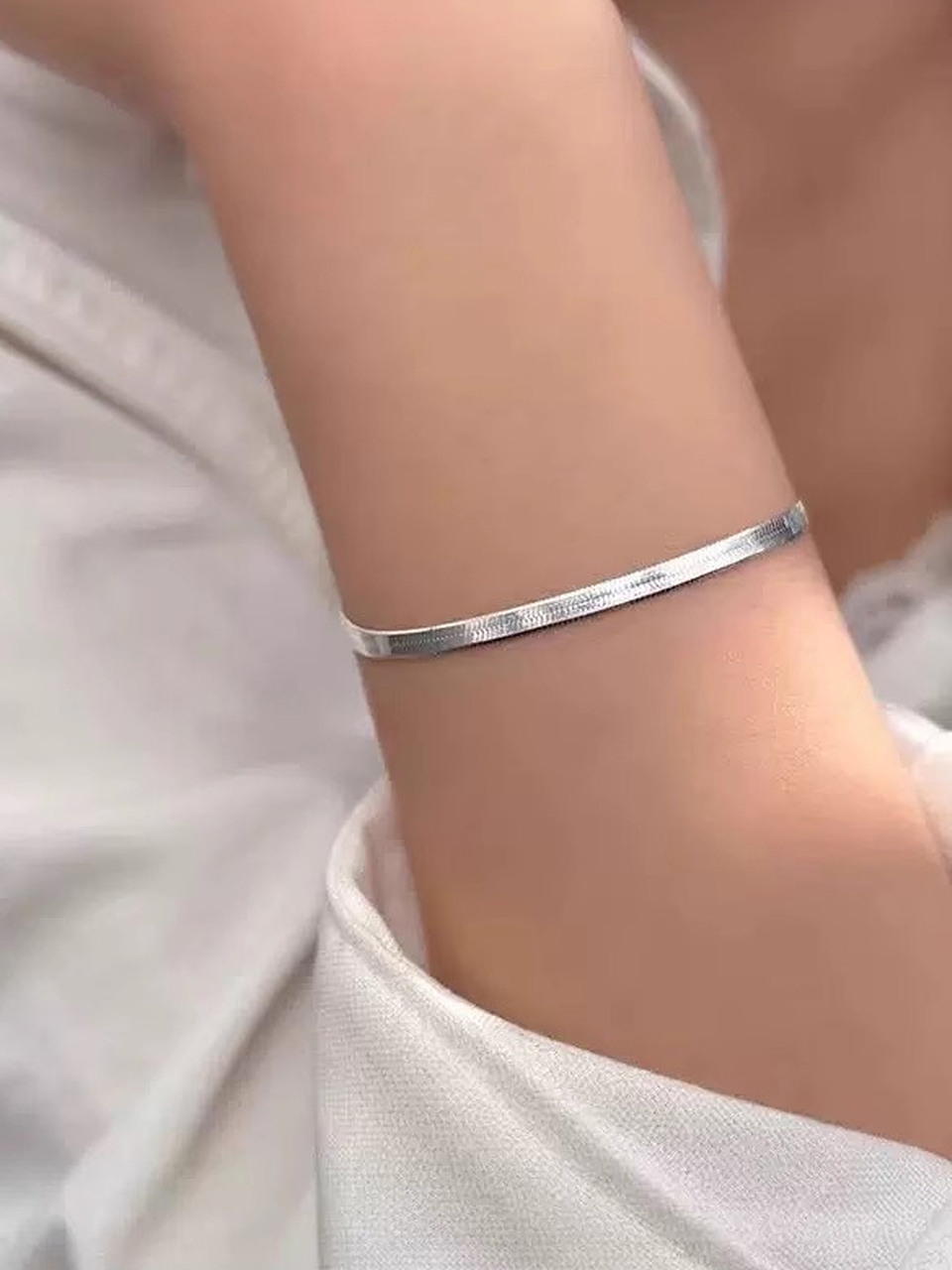 Серебряный браслет-цепь TURKU SILVER BRACELET