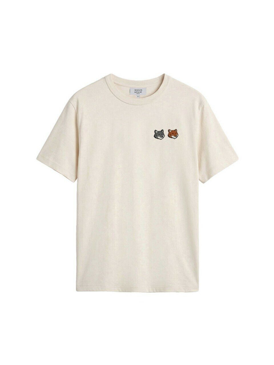 [Maison Kitsuné] Мужская футболка Double Fox Head SS26 OM011CFKJ7025 P702