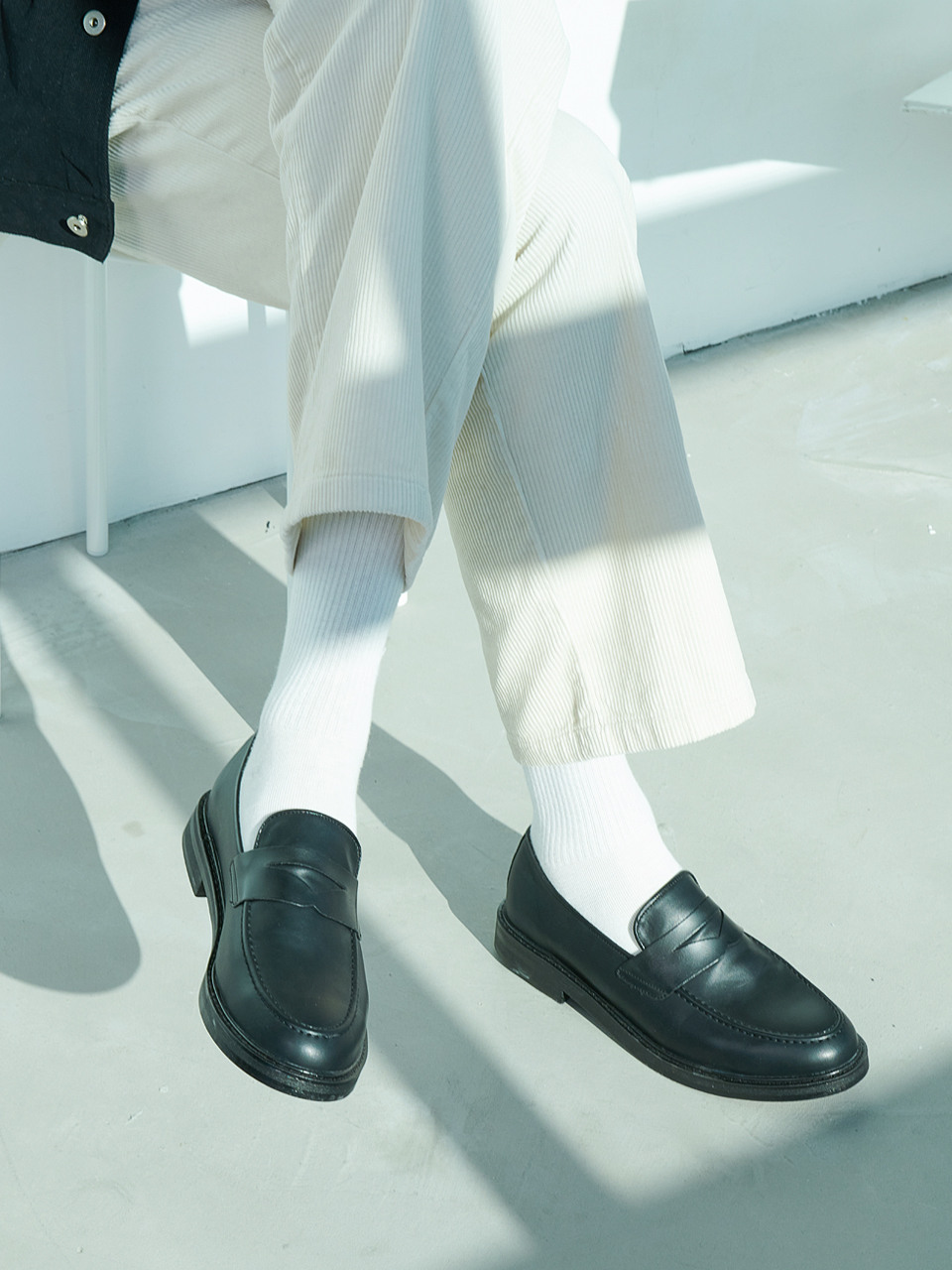 Лоферы 21175 Oakville Penny Loafer Mono Black