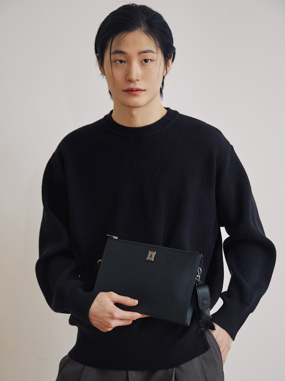 Ebony clutch сумка чёрный