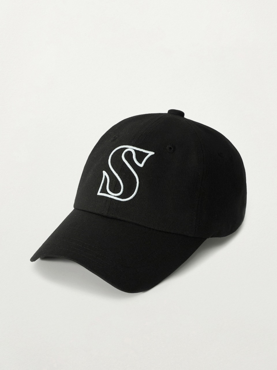Кепка-болл S Logo винтажная_Black