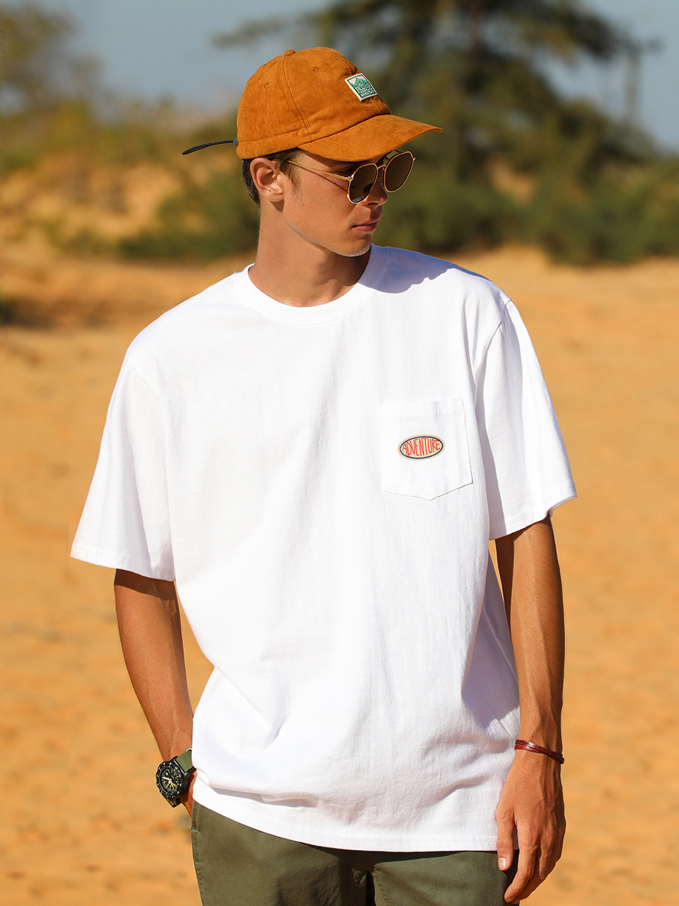 Adventure Trucker карманная футболка FST141 4 colors M