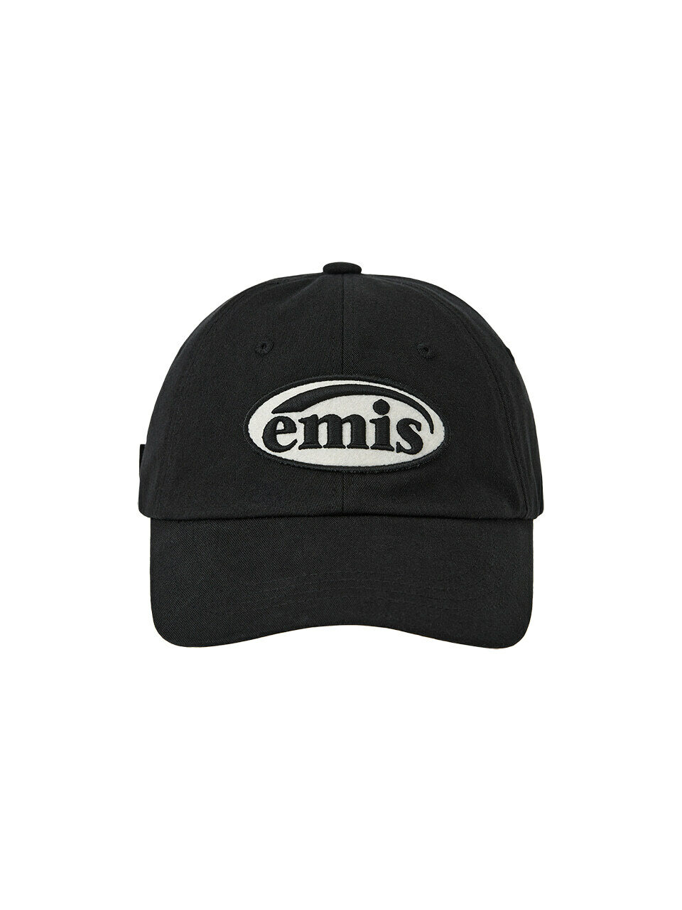 TONE ON TONE WAPPEN BALL CAP-чёрный