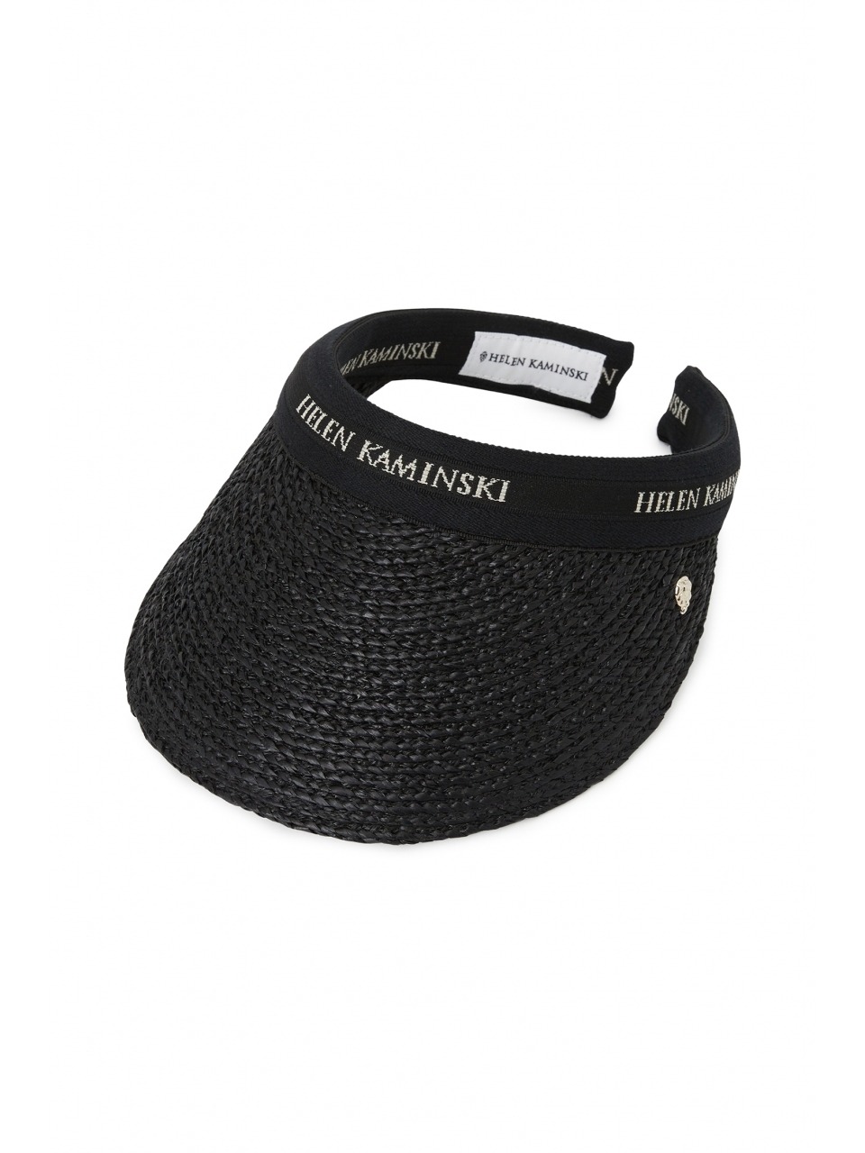 HELEN KAMINSKI Женский козырек Bianca HAT50265 CHARCOAL BLACK LOGO