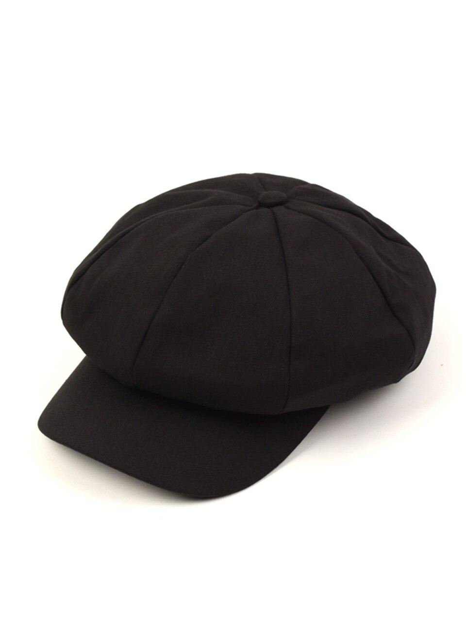 Кепка газетчика Black Newsboy Cap