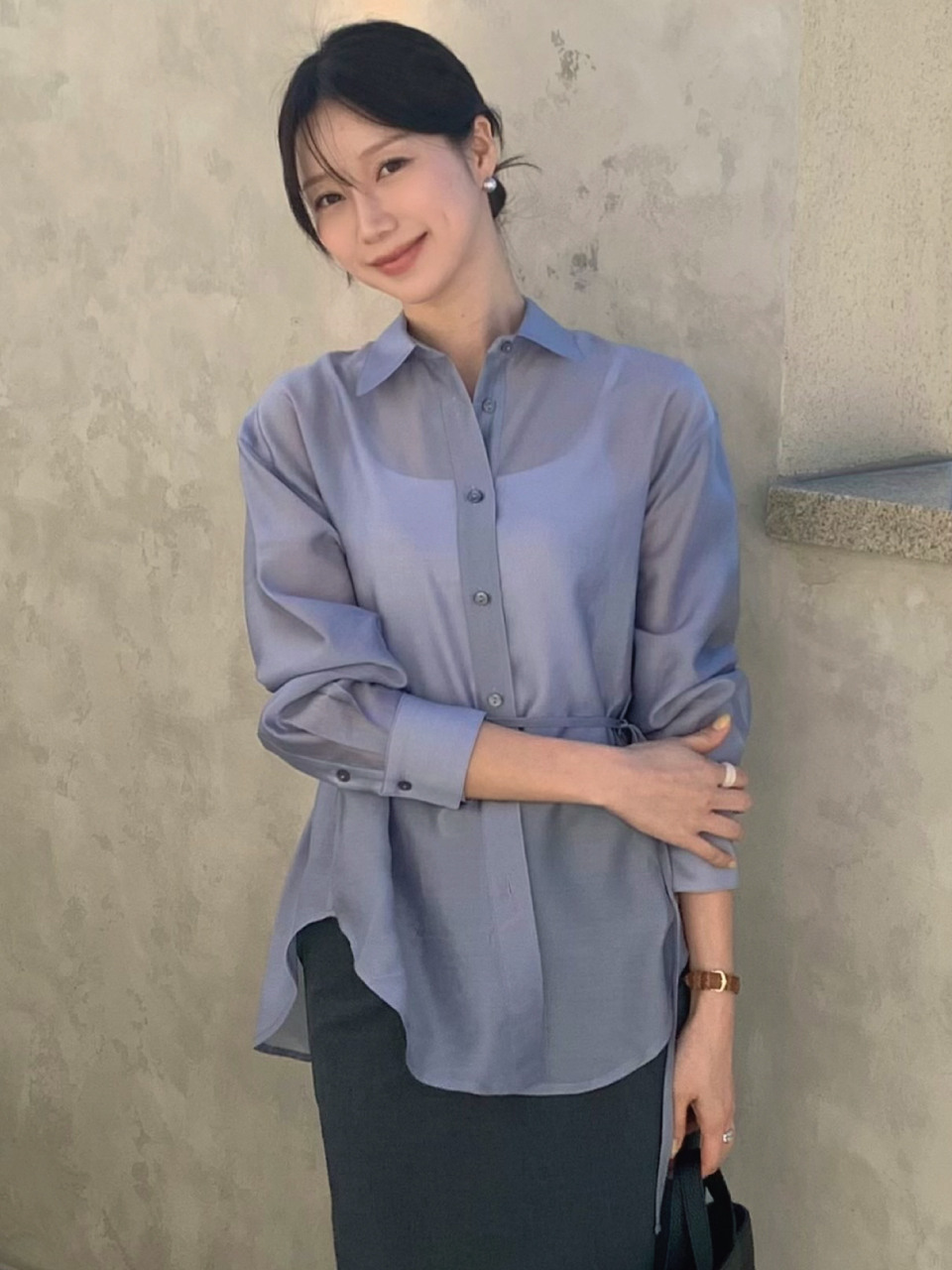 Рубашка Fluid Sheer Tencel_4Color