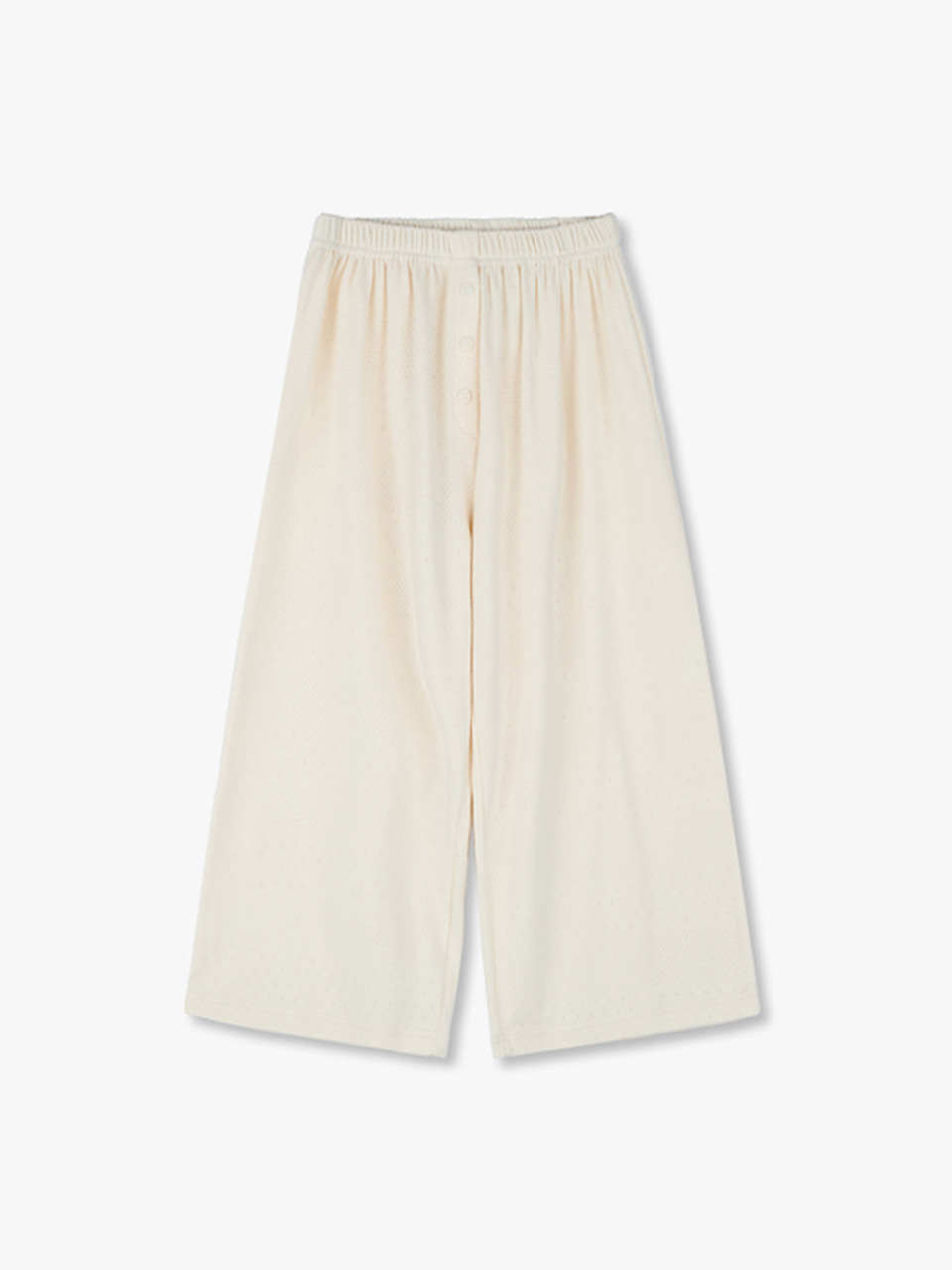 [Kids]Button Banding Sweat Pants_CREAM(WB6PT32)