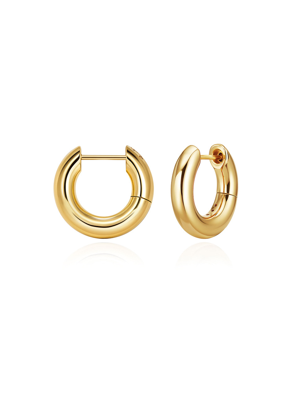 4mm Hollow Round Hoop