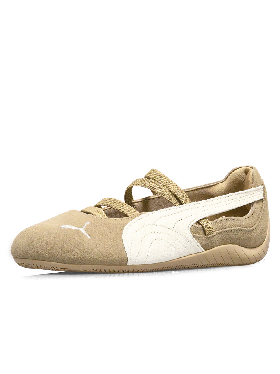 Женские замшевые кеды PUMA Speedcat Ballet Tan 406758_01