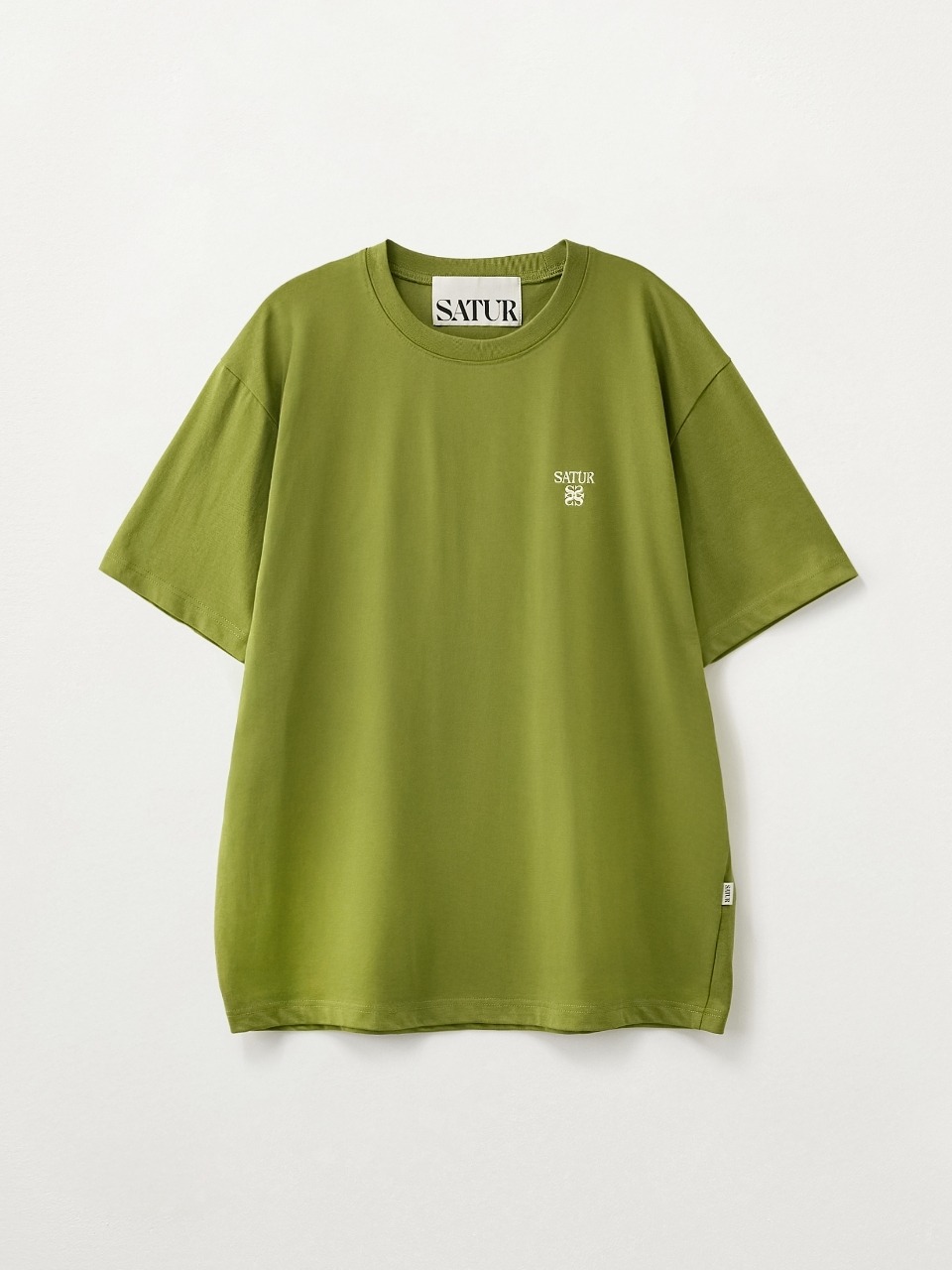 Футболка Lauren с классическим лого_Olive Green