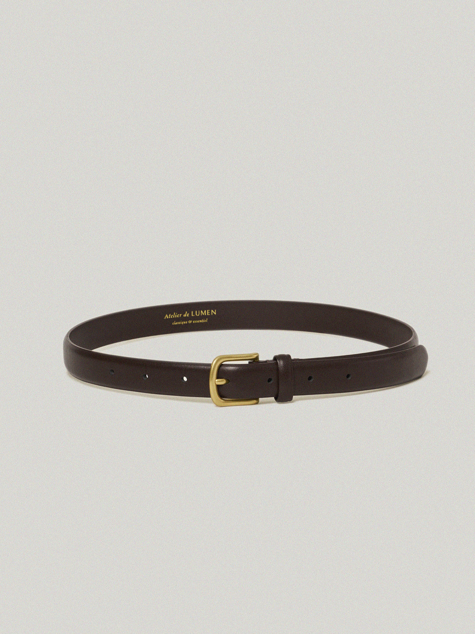 Classic Leather Belt_25mm_2colors