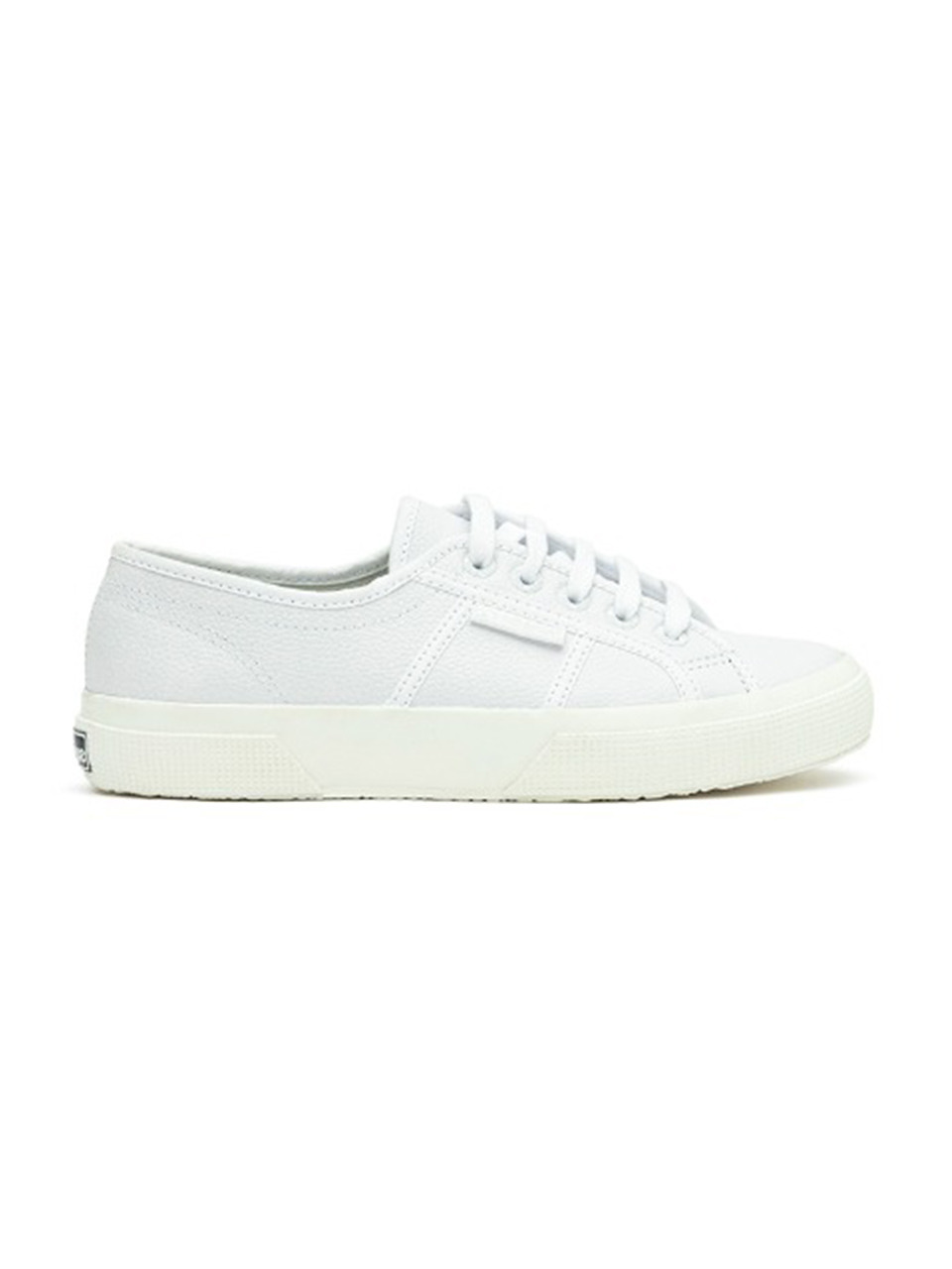 Кеды Superga 2750 Tumble Leather White S009VH0ADH