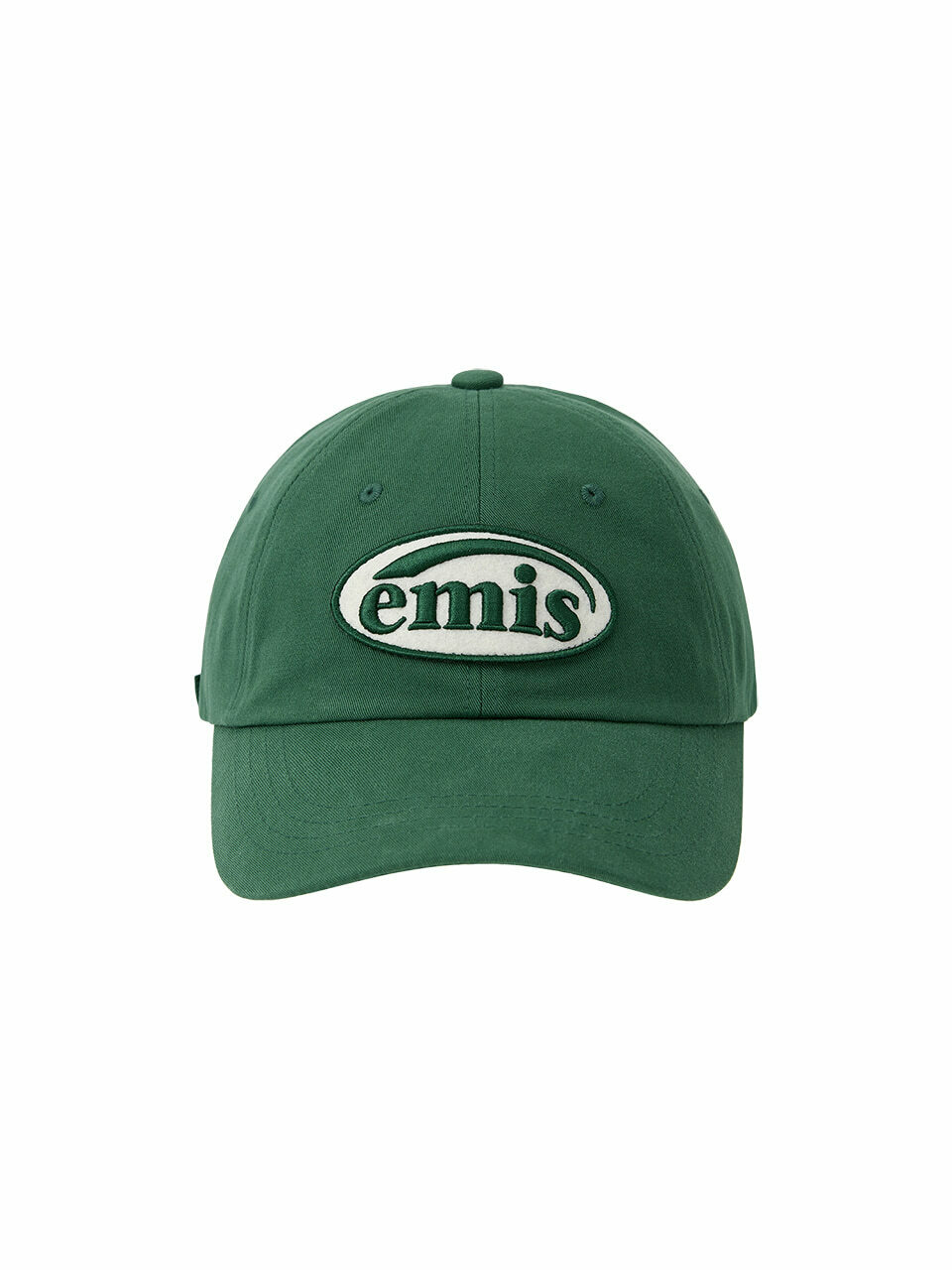 TONE ON TONE WAPPEN BALL CAP-GREEN