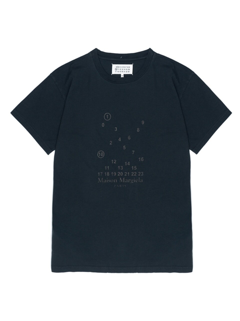 [MAISON MARGIELA] Футболка с логотипом-цифрами S51GC0522-S20079-861