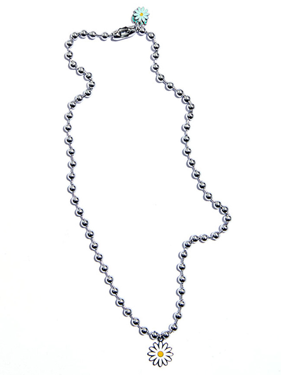 NiRO WHiTE n MiNT DAiSY NECKLACE #82