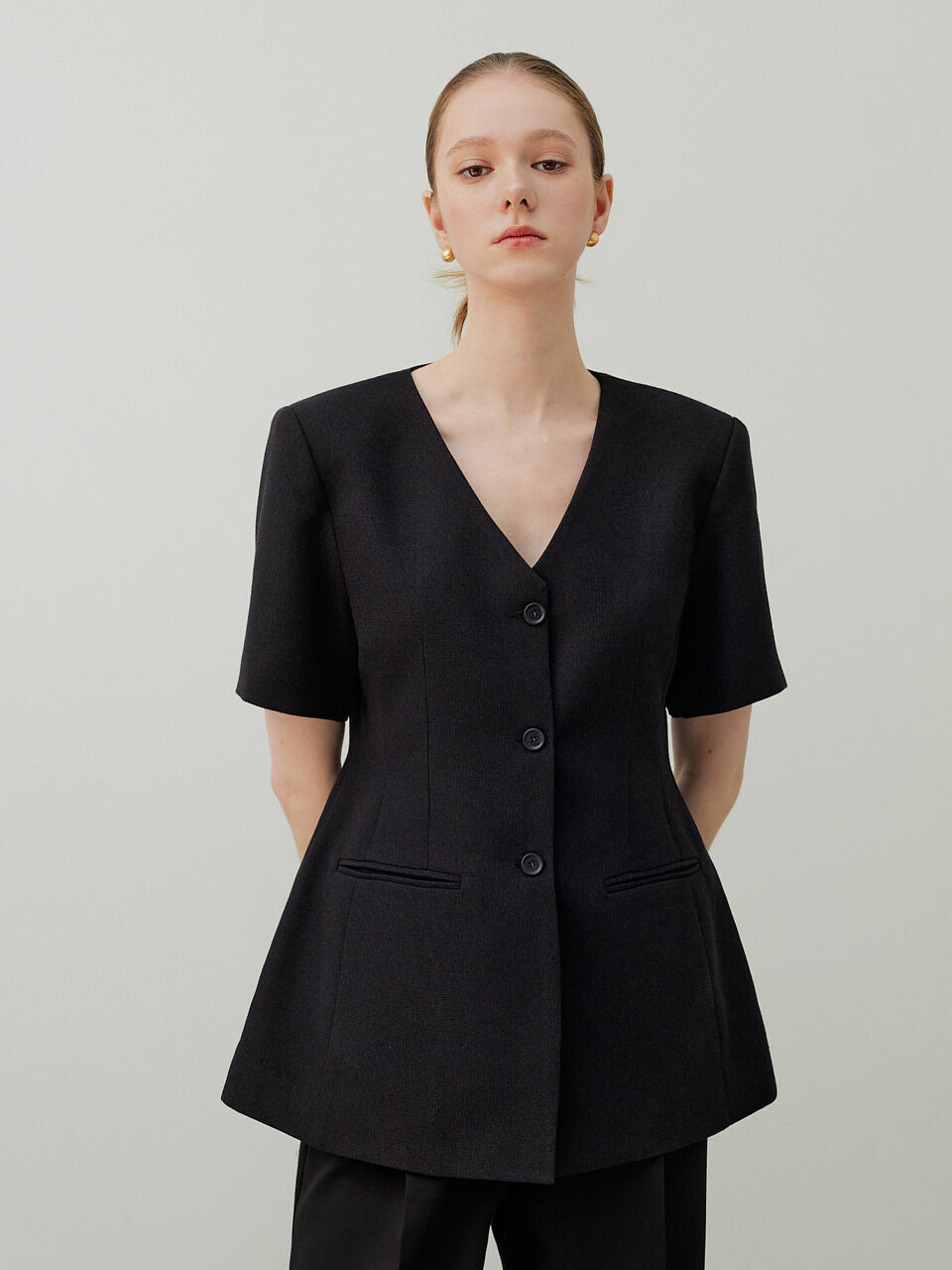 Line Jacket Black