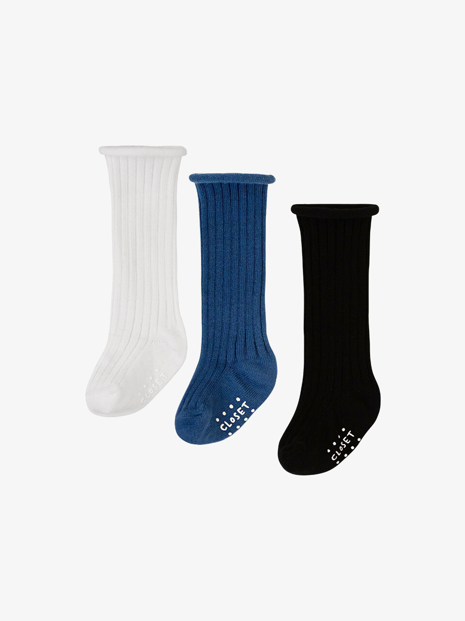 Носки в рубчик Closet 3COLOR