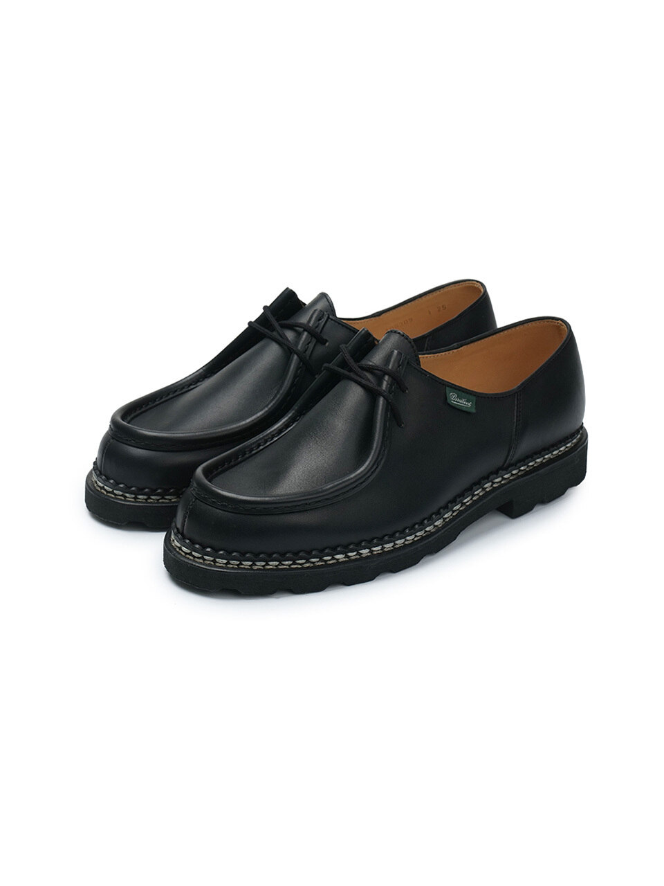 Paraboot Michael Lisse Noir Black 715604