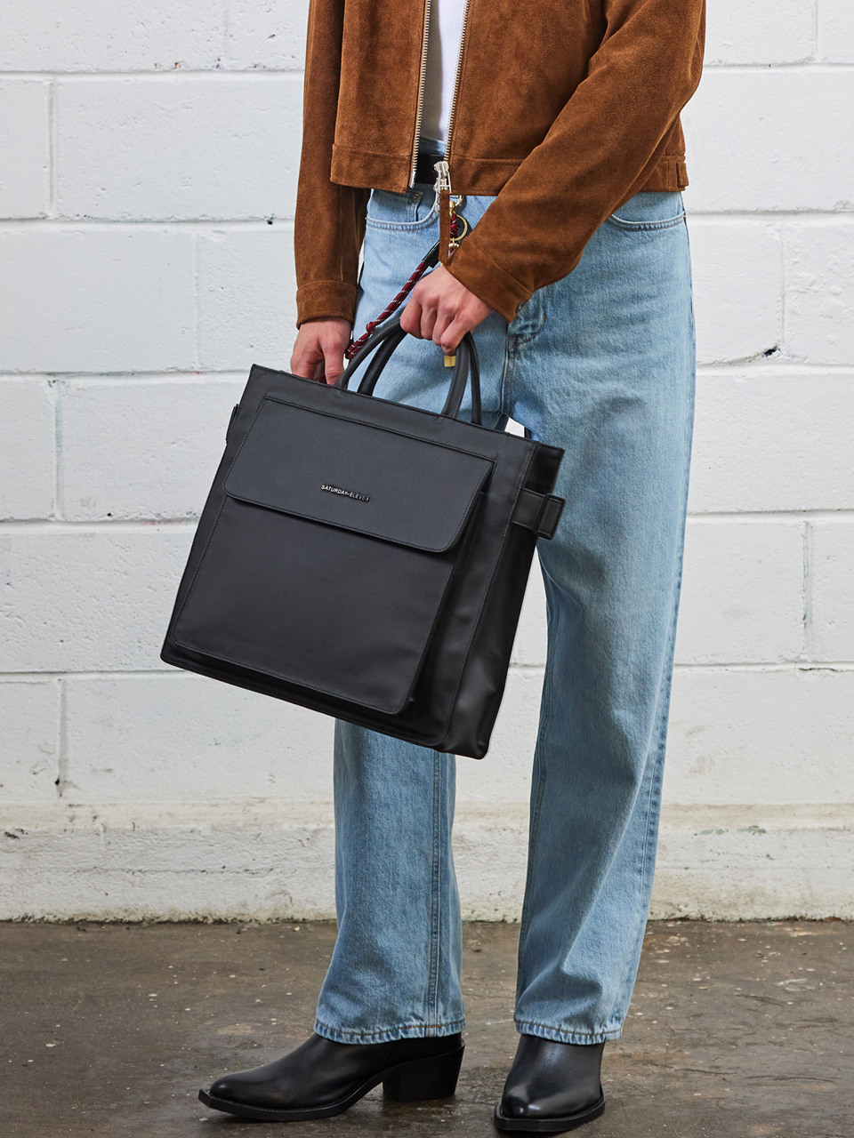 NO.16 TRENCH TOTE сумка чёрный