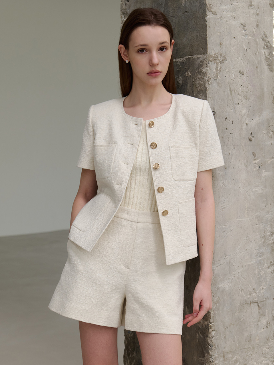 Amalfi Summer Tweed Jacket_2color