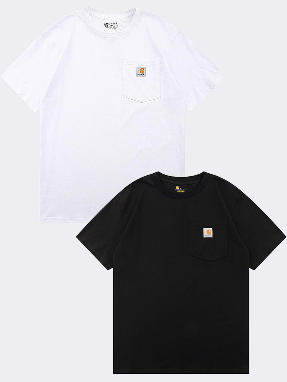 Футболка Carhartt K87 Workwear с карманом (6 цветов)