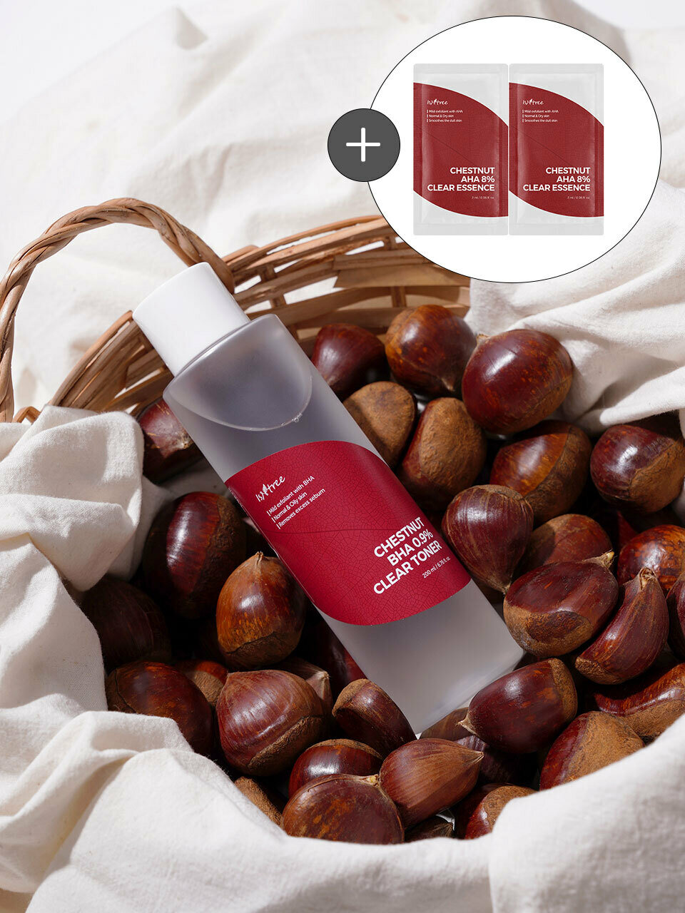 Chestnut Baha 0.9% Clear тонер (+2 эссенции Chestnut в подарок)