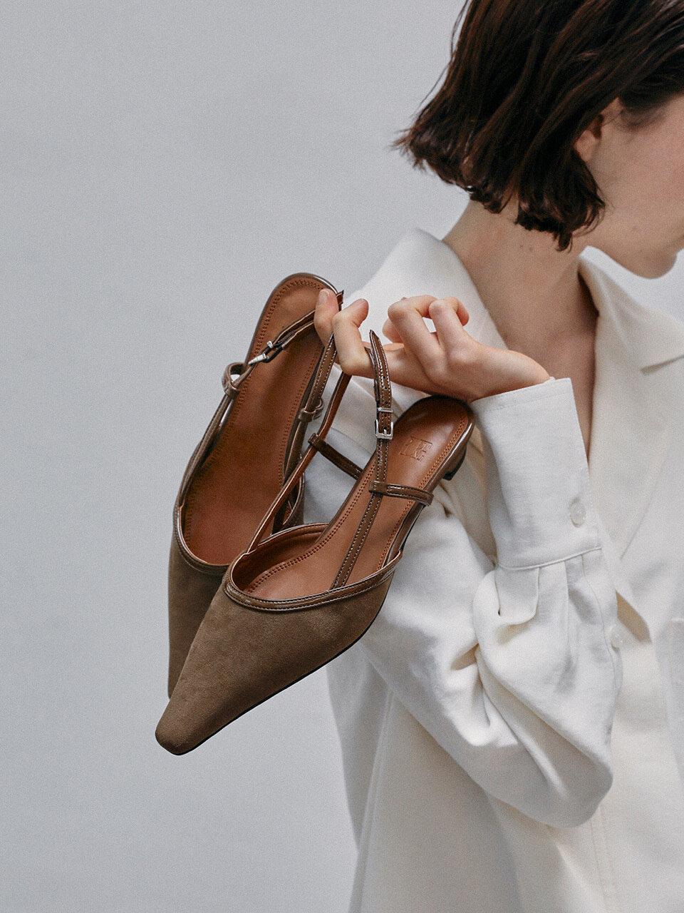SOHO Suede Slingbacks