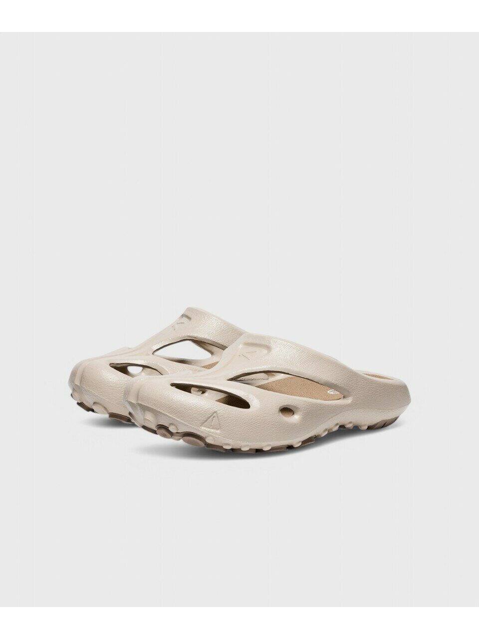 Женские сабо-слайды Light Beige от Shanti