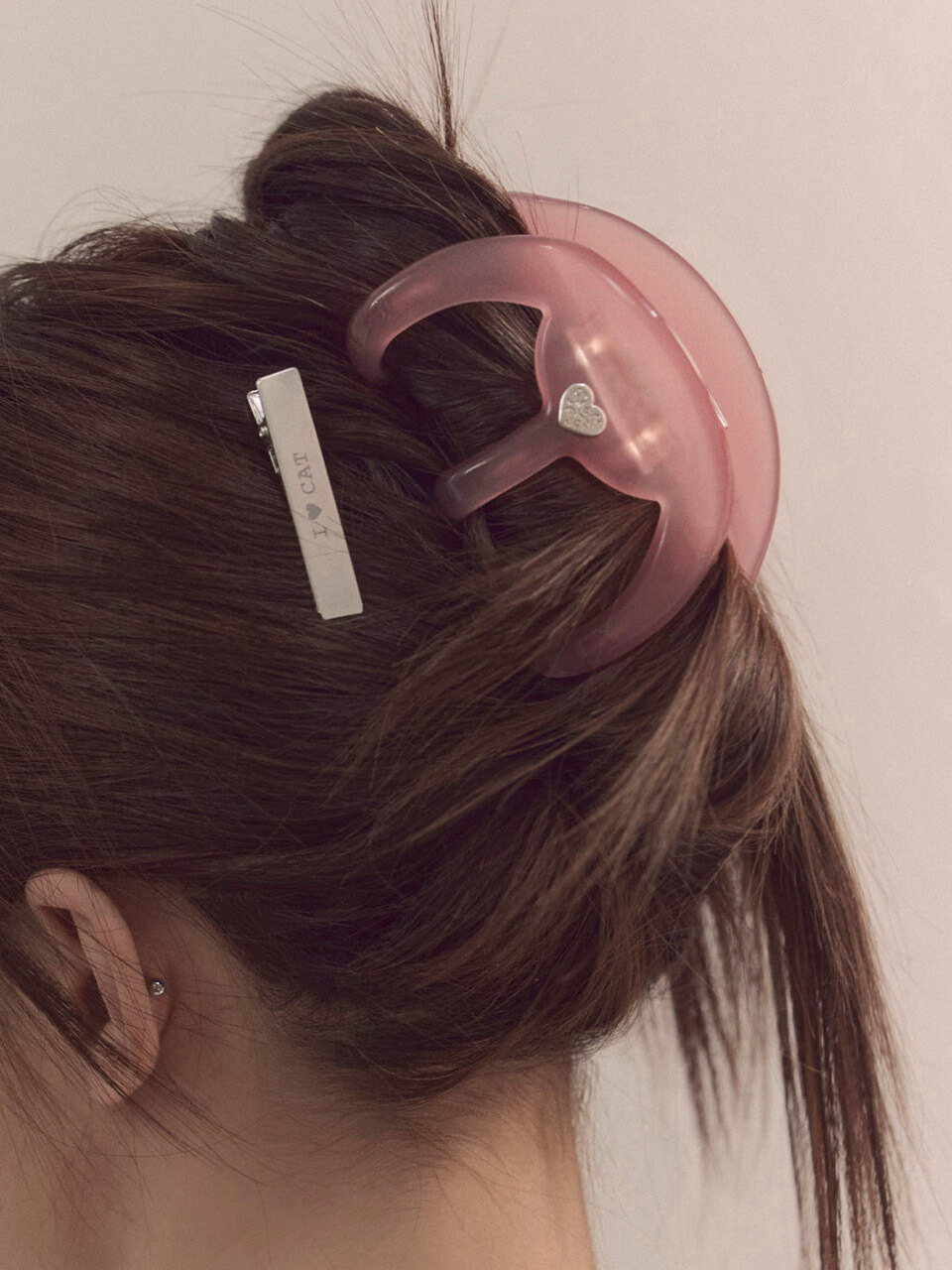 (В подарочной упаковке) Mega Hair Claw - Rose