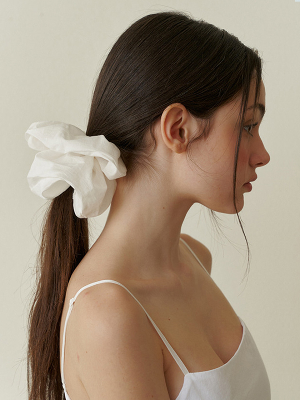 basic silky хлопок scrunch (6color)
