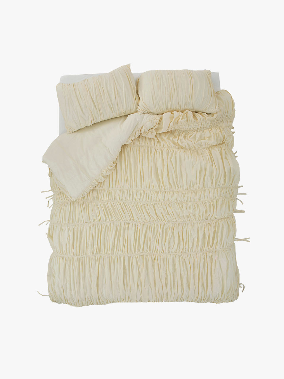 Big waves duvet cover - Ivory