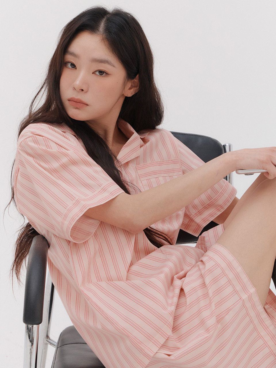 Унисекс пижама Tide Rhythm Glossy Peach с коротким рукавом