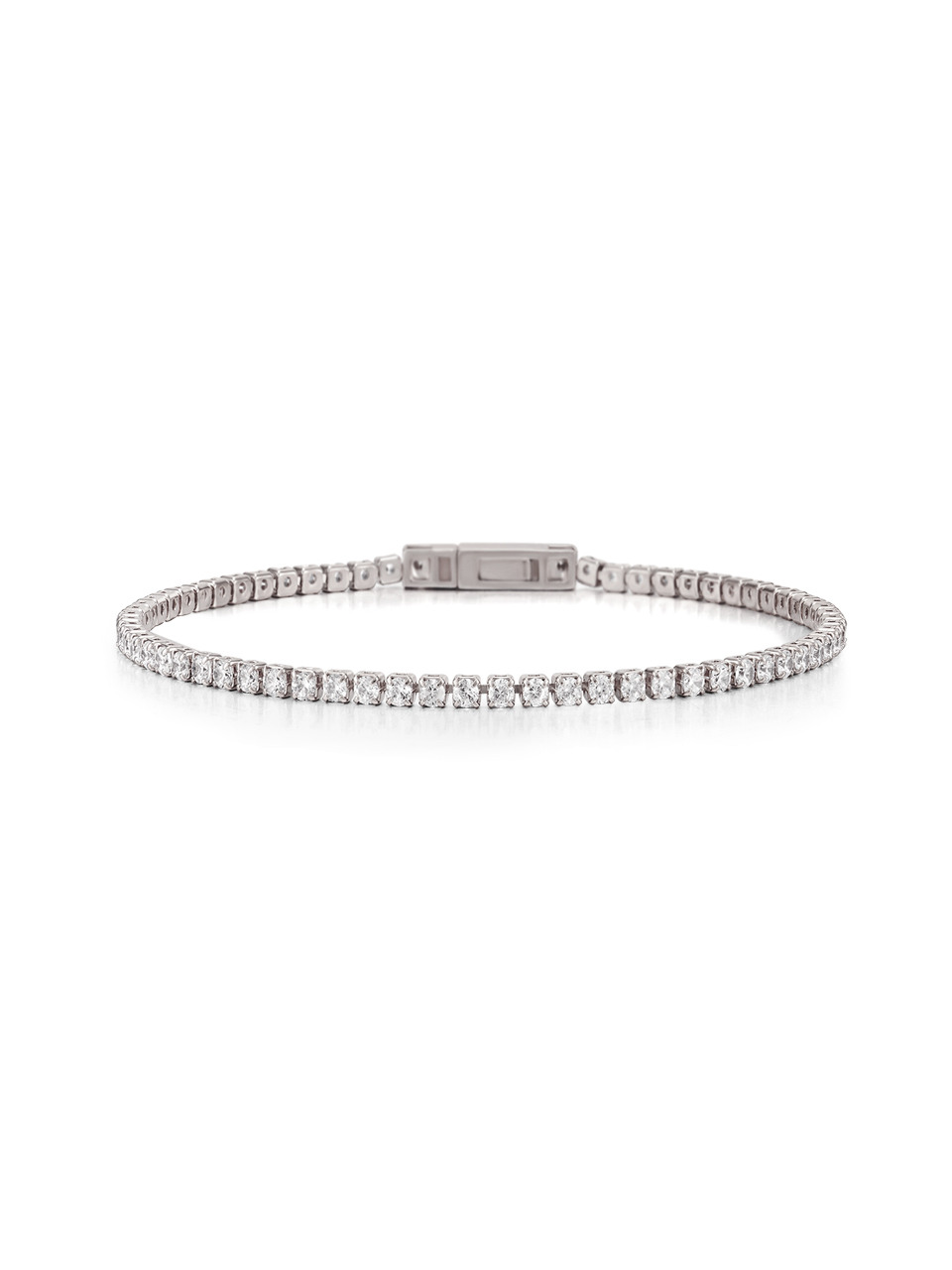 Квадратный теннисный браслет Shine ELBRBB097