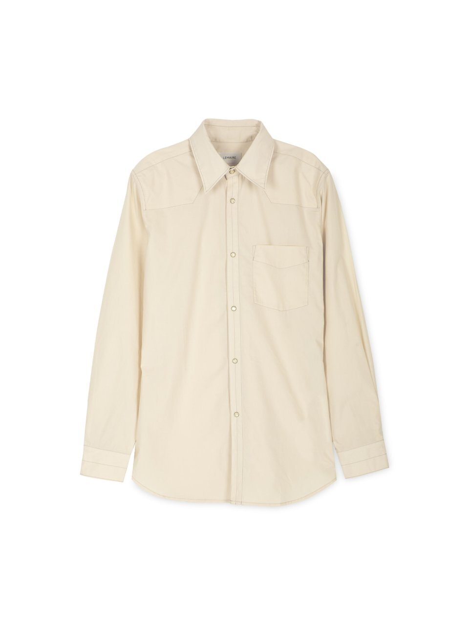 Женская рубашка Lemaire Western Cream SH1103 LF588 507