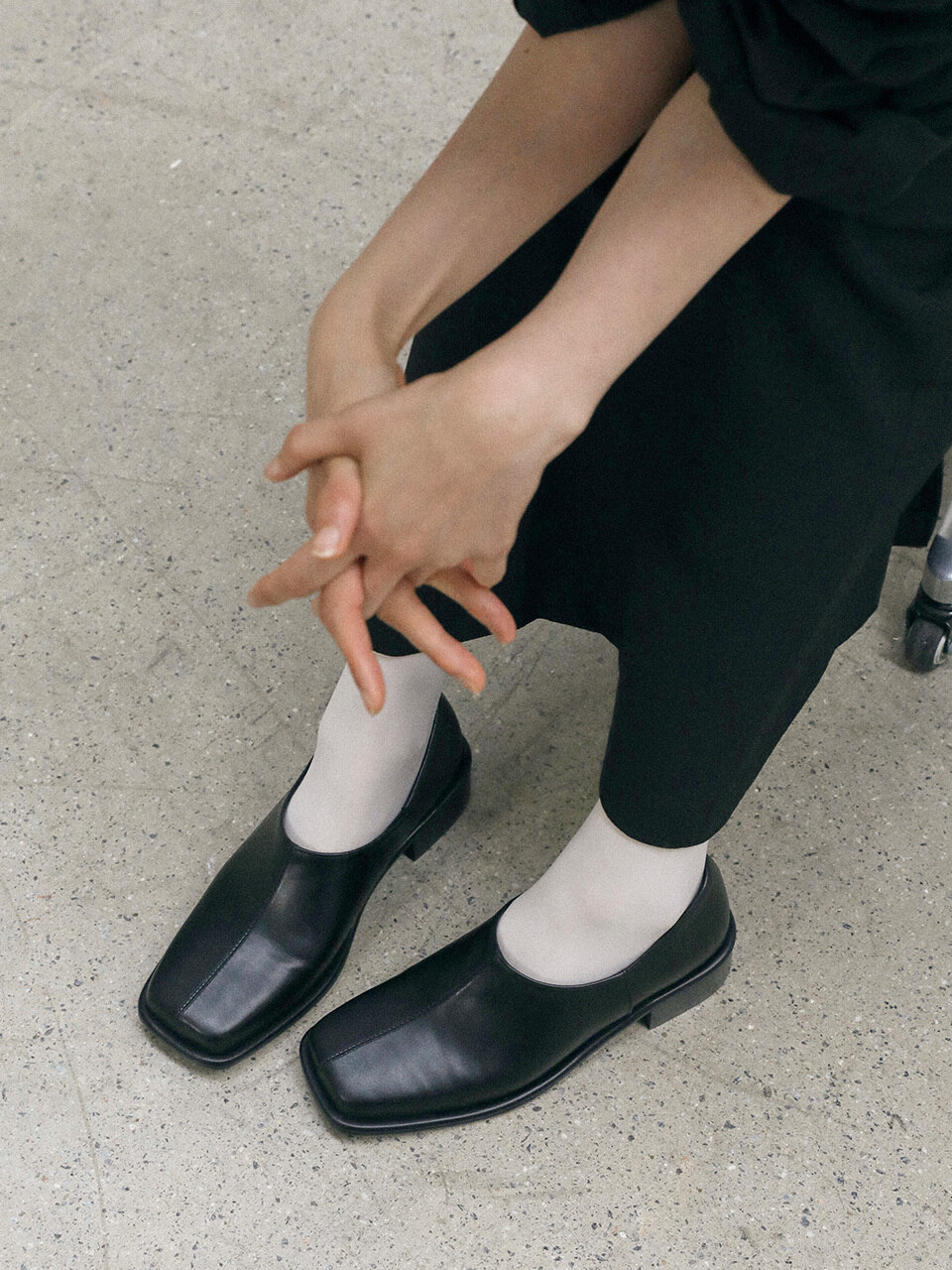 MARS Square Loafers (2color)