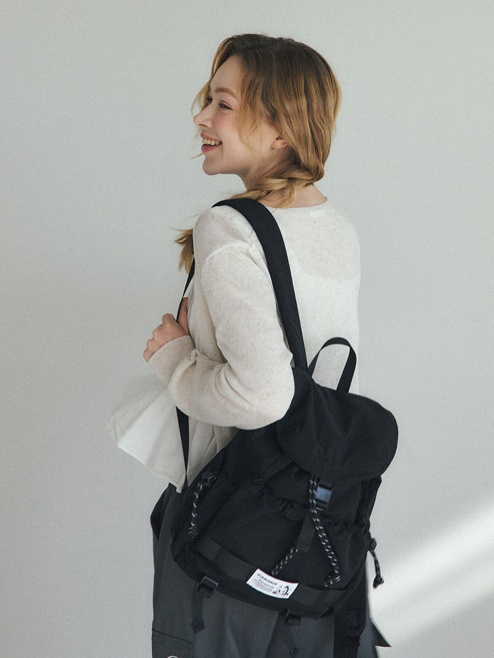 TRUVY MINI RUCKSACK (BLACK)